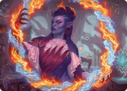 Rootha, Mercurial Artist Art Card [Strixhaven: School of Mages Art Series] (ASTX 38)