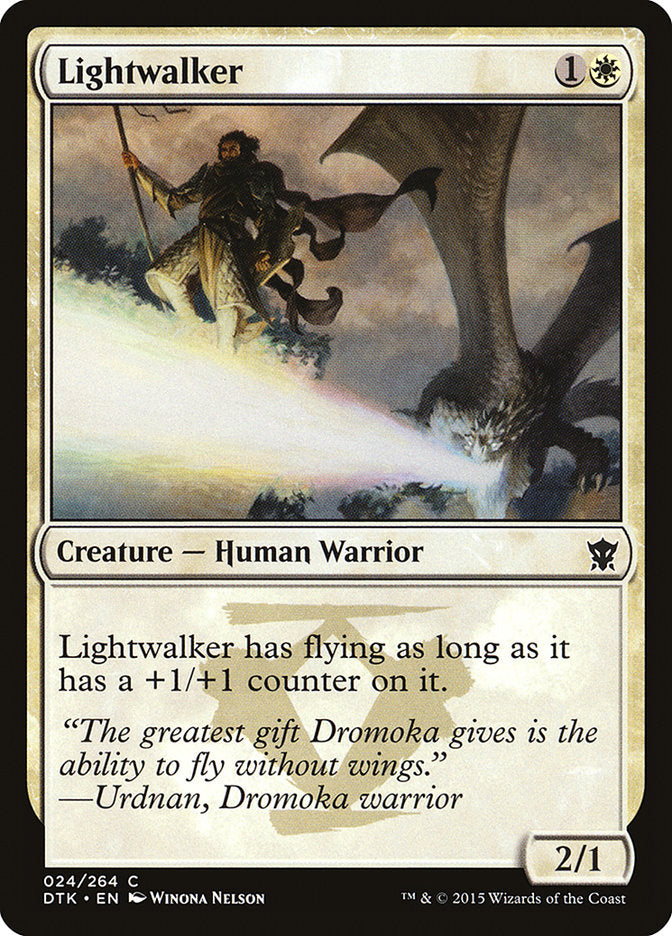 Lightwalker [Dragons of Tarkir] (DTK 24)