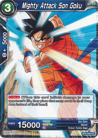 Mighty Attack Son Goku [BT2-038]