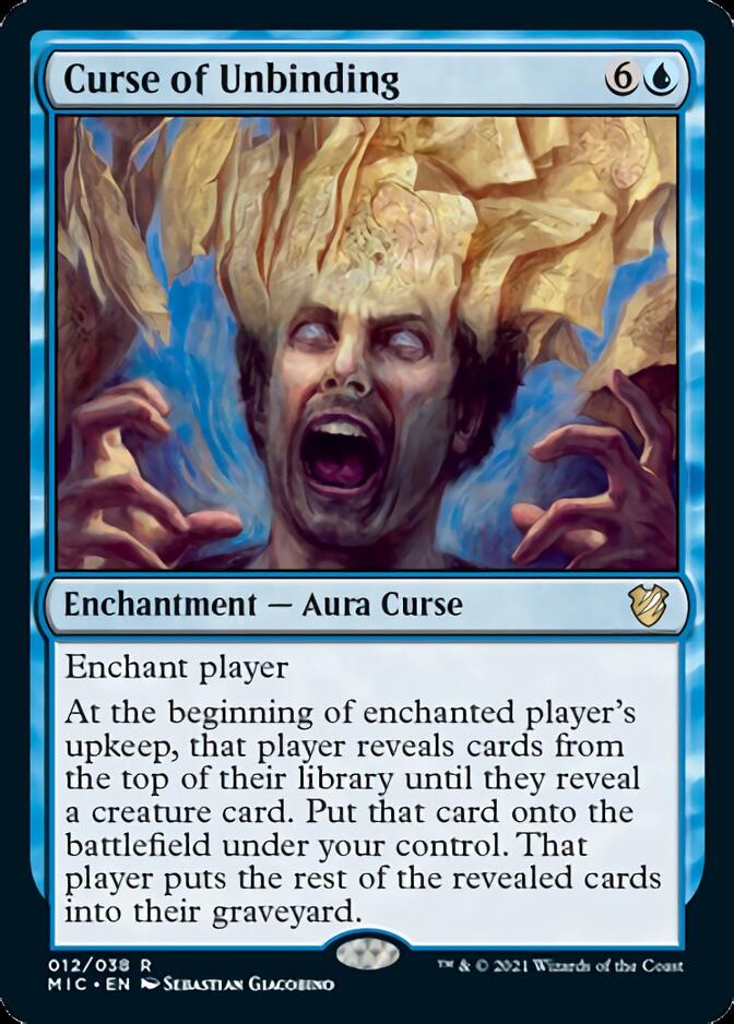 Curse of Unbinding [Innistrad: Midnight Hunt Commander] (MIC 12)