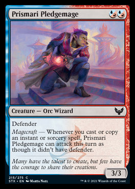 Prismari Pledgemage [Strixhaven: School of Mages] (STX 215)