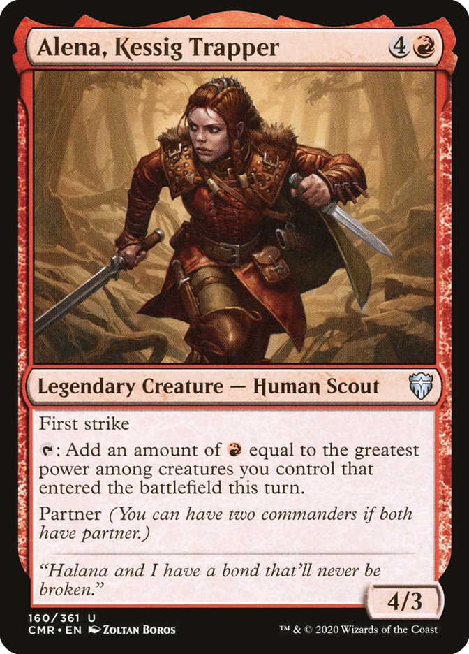 Alena, Kessig Trapper [Commander Legends] (CMR 160)