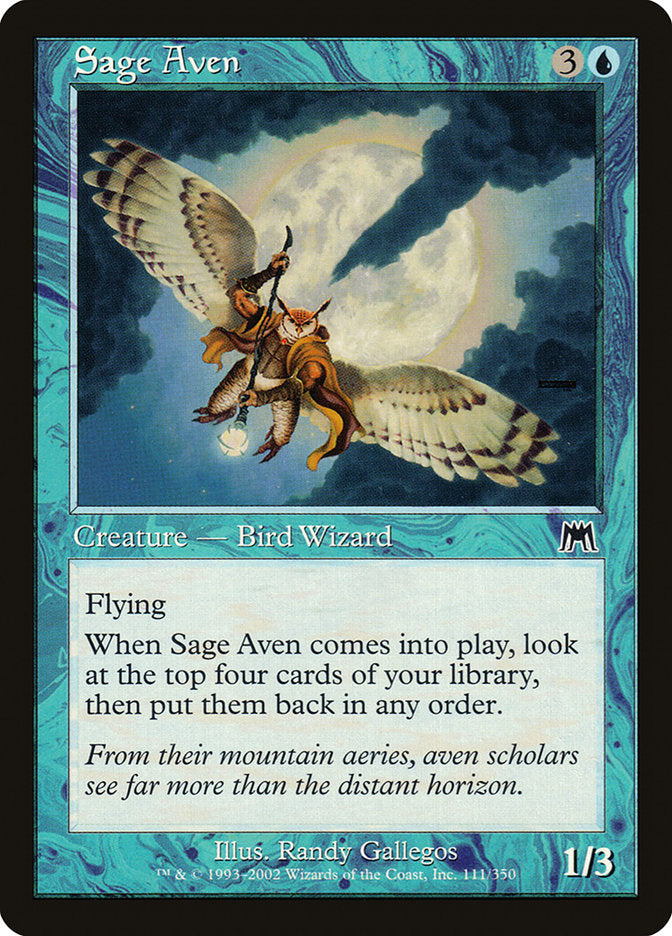 Sage Aven [Onslaught] (ONS 111)