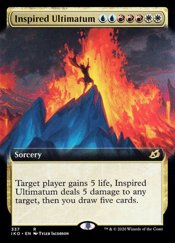 Inspired Ultimatum (Extended Art) [Ikoria: Lair of Behemoths] (IKO 337)