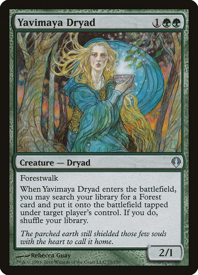 Yavimaya Dryad [Archenemy] (ARC 75)