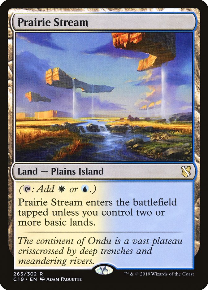 Prairie Stream [Commander 2019] (C19 265)