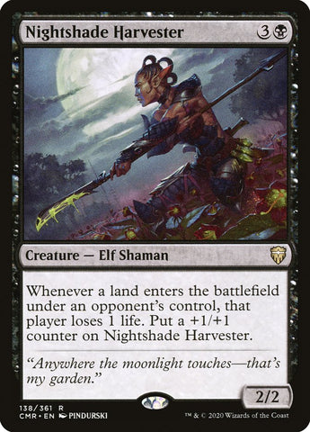 Nightshade Harvester [Commander Legends] (CMR 138)