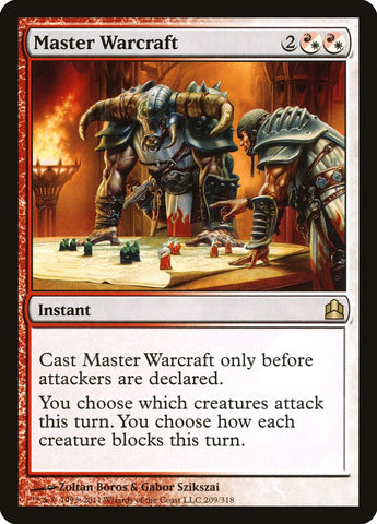 Master Warcraft [Commander 2011] (CMD 209)