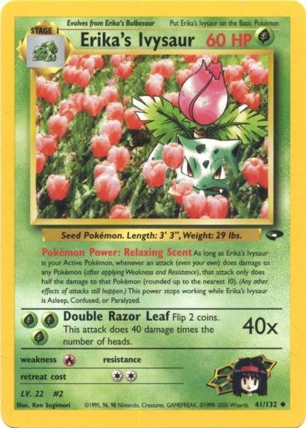 Erika's Ivysaur (41/132) [Gym Challenge]