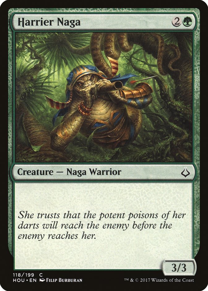 Harrier Naga [Hour of Devastation] (HOU 118)