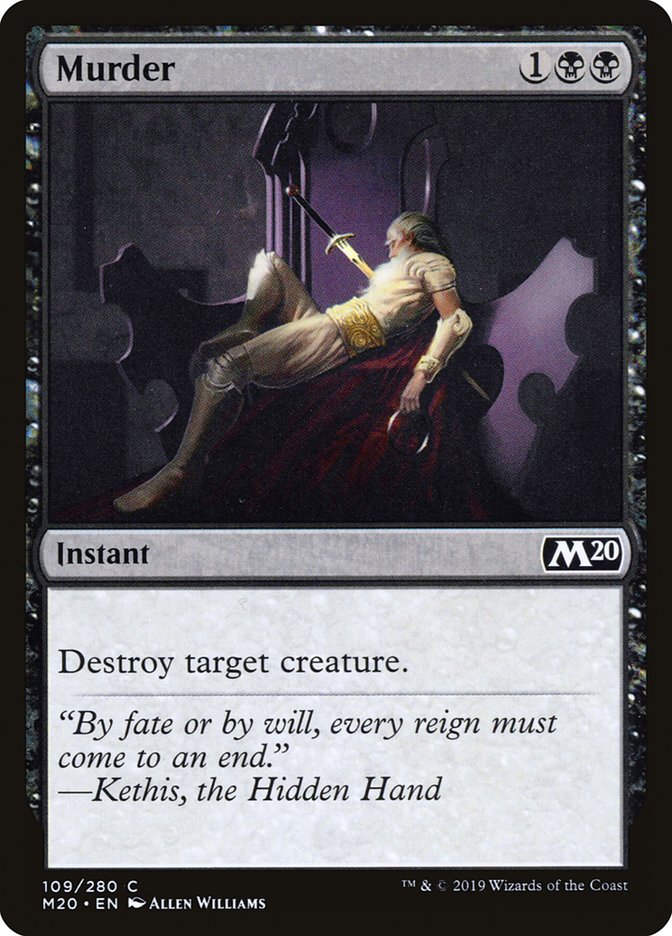 Murder [Core Set 2020] (M20 109)