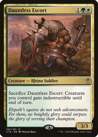 Dauntless Escort [Commander 2016] (C16 192)