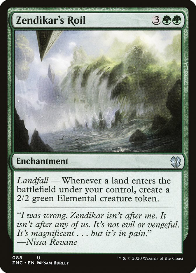 Zendikar's Roil [Zendikar Rising Commander] (ZNC 88)
