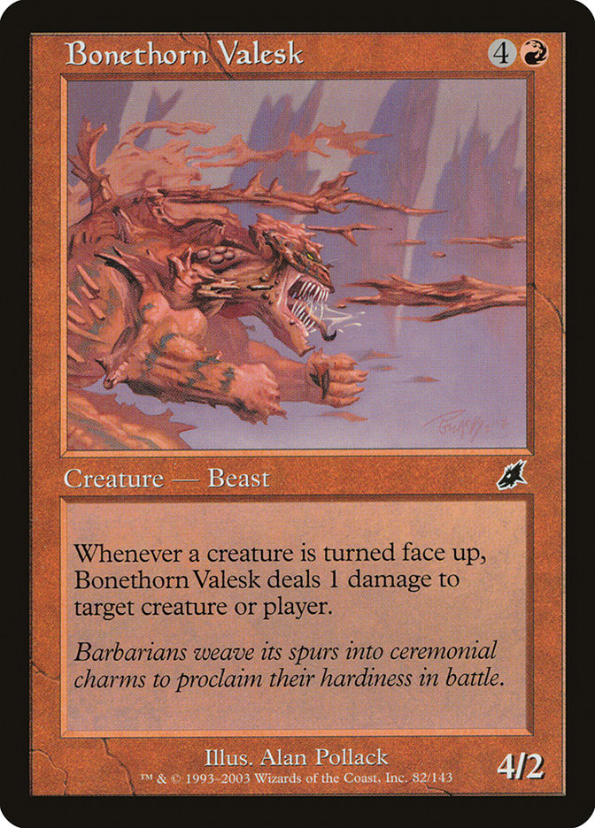 Bonethorn Valesk [Scourge] (SCG 82)