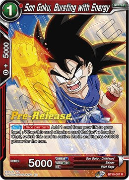 Son Goku, Bursting with Energy [BT10-007]