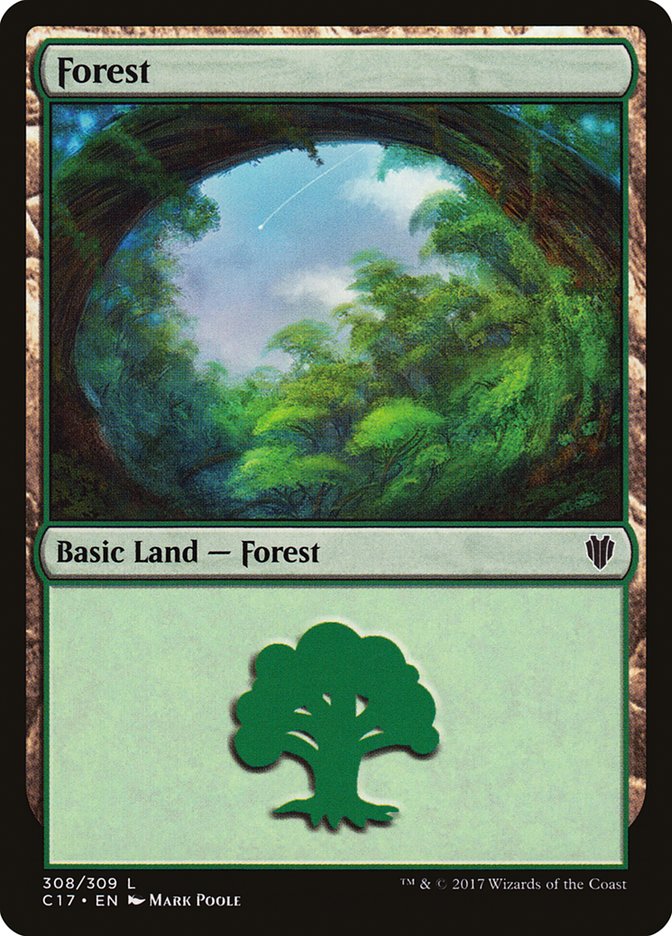 Forest (#308) [Commander 2017] (C17 308)