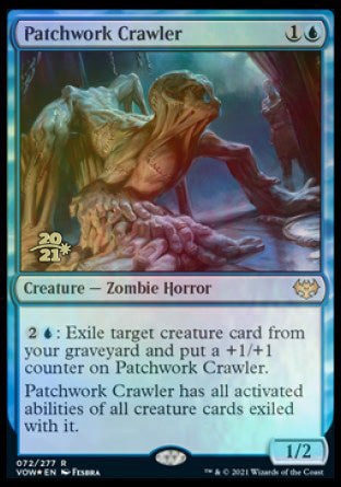 Patchwork Crawler [Innistrad: Crimson Vow Prerelease Promos] (PVOW 72)