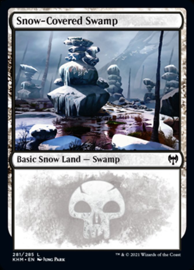 Snow-Covered Swamp (281) [Kaldheim] (KHM 281)
