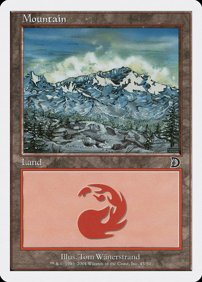 Mountain (#45) [Deckmasters] (DKM 45)