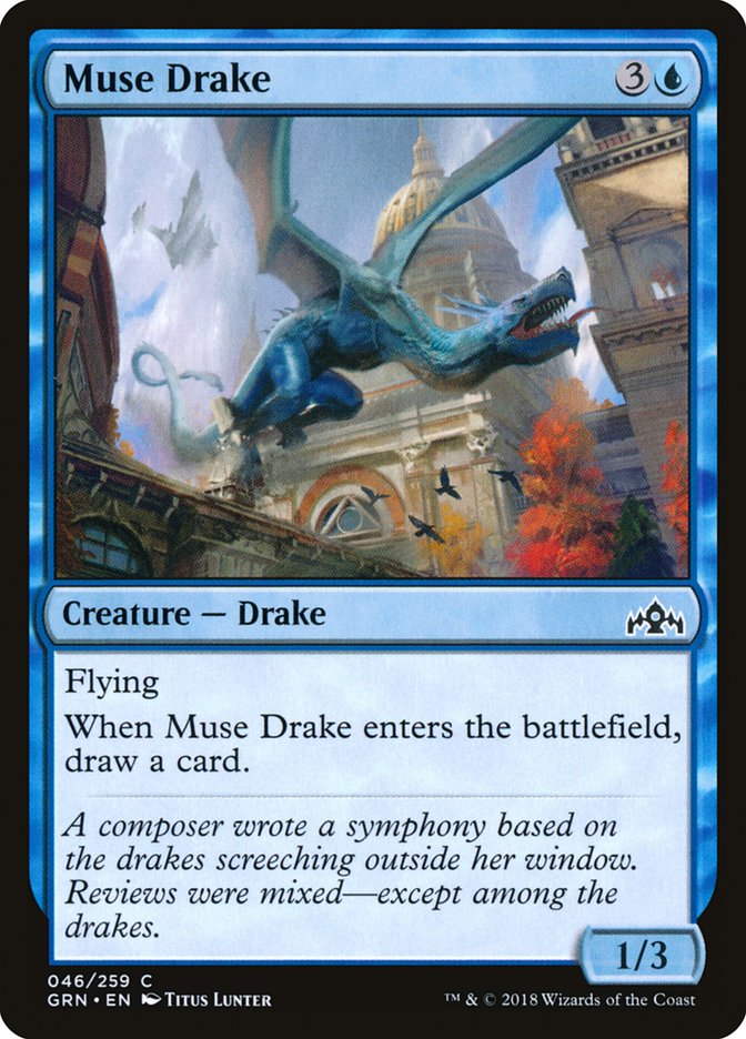 Muse Drake [Guilds of Ravnica] (GRN 46)