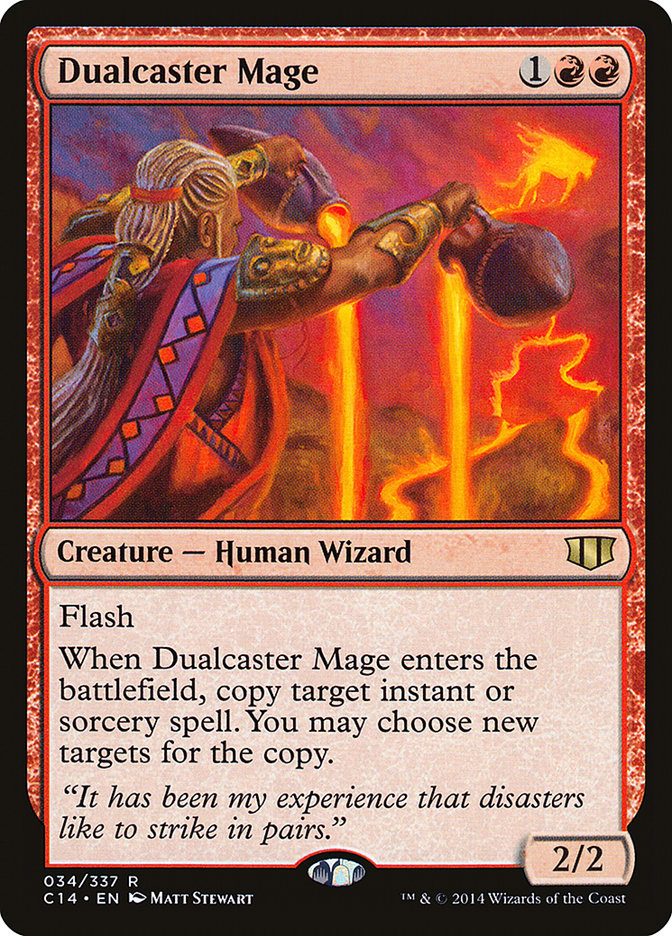 Dualcaster Mage [Commander 2014] (C14 34)