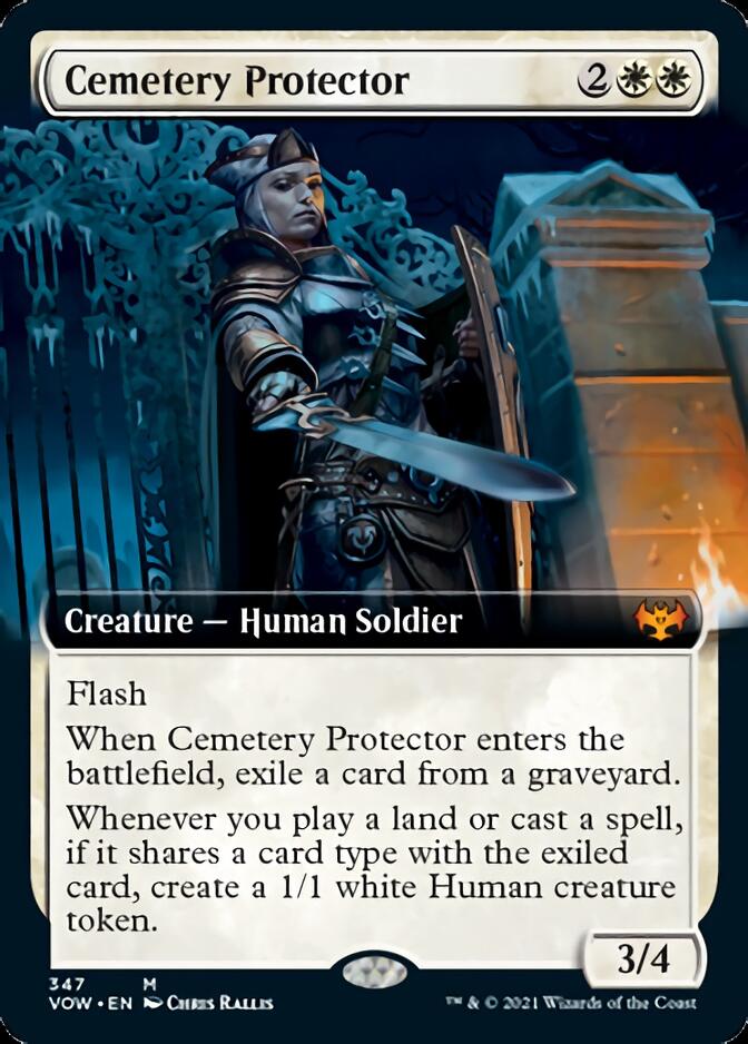 Cemetery Protector (Extended) [Innistrad: Crimson Vow] (VOW 347)