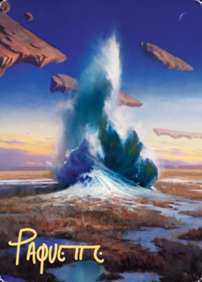 Flooded Strand // Flooded Strand (Art Series) [Zendikar Rising Art Series] (AZNR 29)