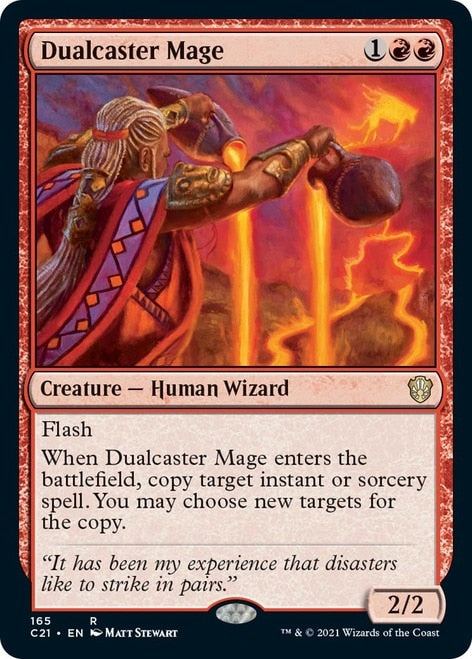 Dualcaster Mage [Commander 2021] (C21 165)