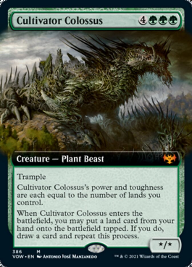Cultivator Colossus (Extended) [Innistrad: Crimson Vow] (VOW 386)