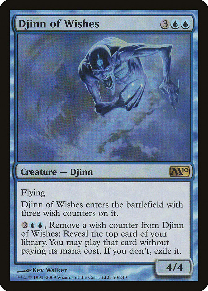 Djinn of Wishes [Magic 2010] (M10 50)