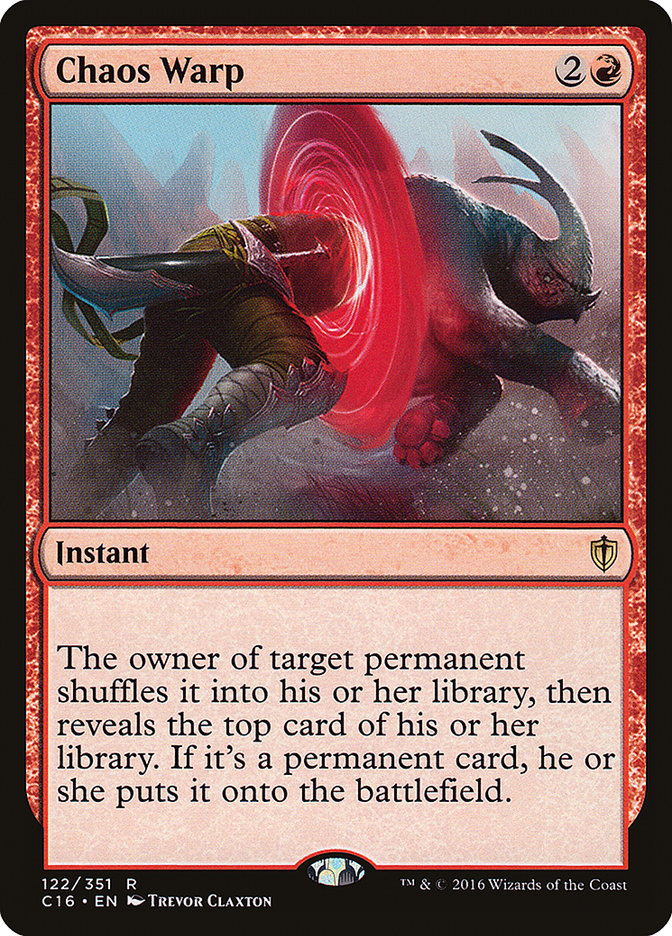 Chaos Warp [Commander 2016] (C16 122)