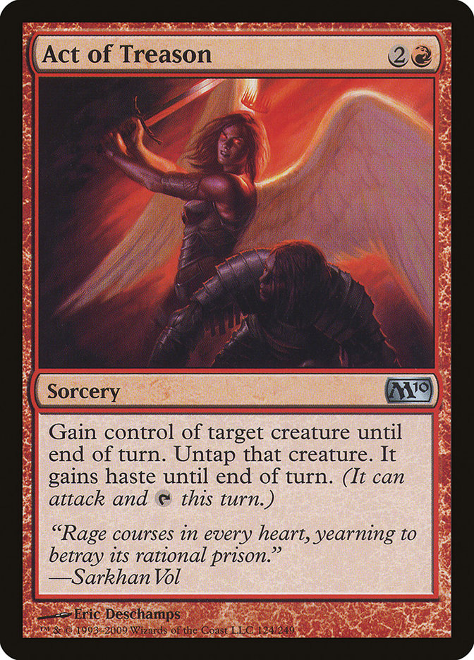 Act of Treason [Magic 2010] (M10 124)