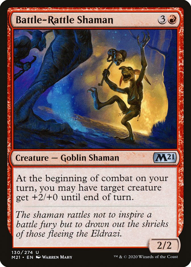 Battle-Rattle Shaman [Core Set 2021] (M21 130)