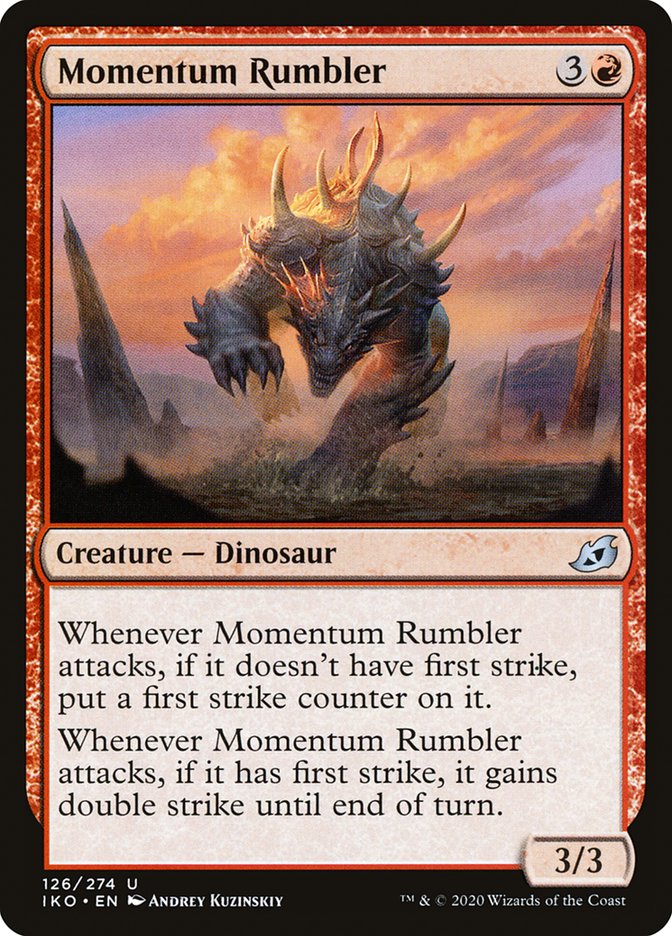 Momentum Rumbler [Ikoria: Lair of Behemoths] (IKO 126)