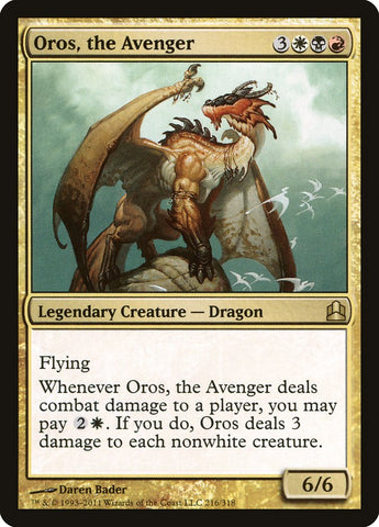 Oros, the Avenger [Commander 2011] (CMD 216)