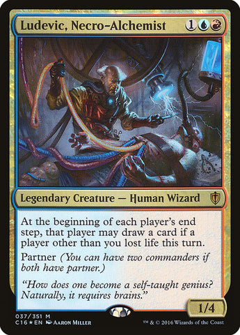 Ludevic, Necro-Alchemist [Commander 2016] (C16 37)