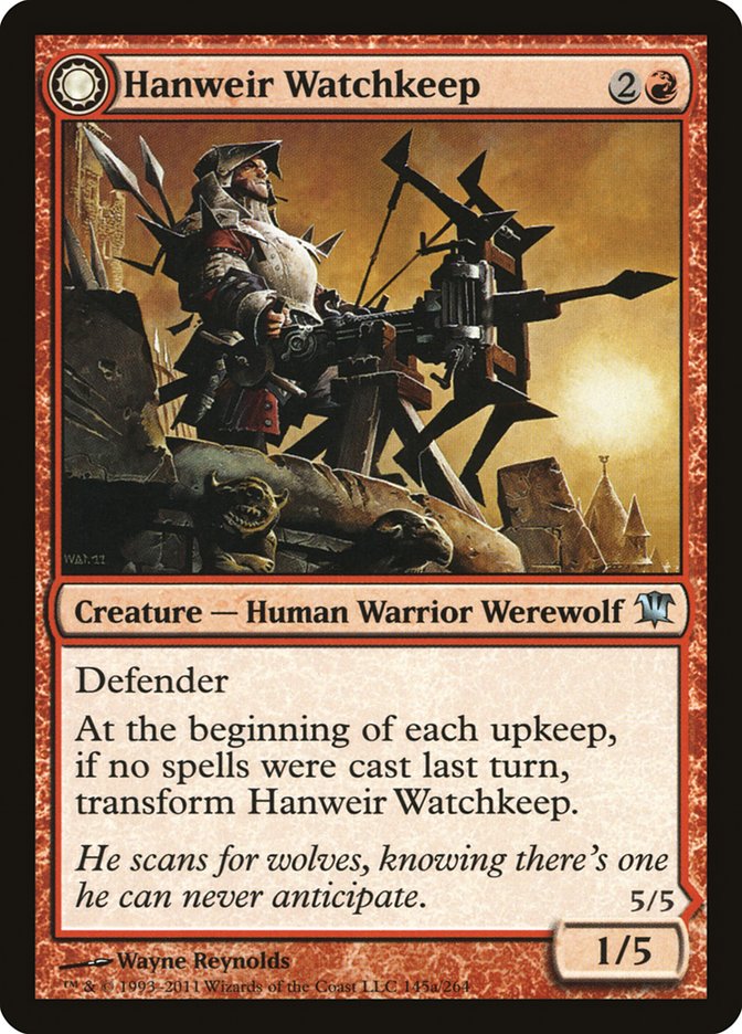 Hanweir Watchkeep // Bane of Hanweir [Innistrad] (ISD 145)