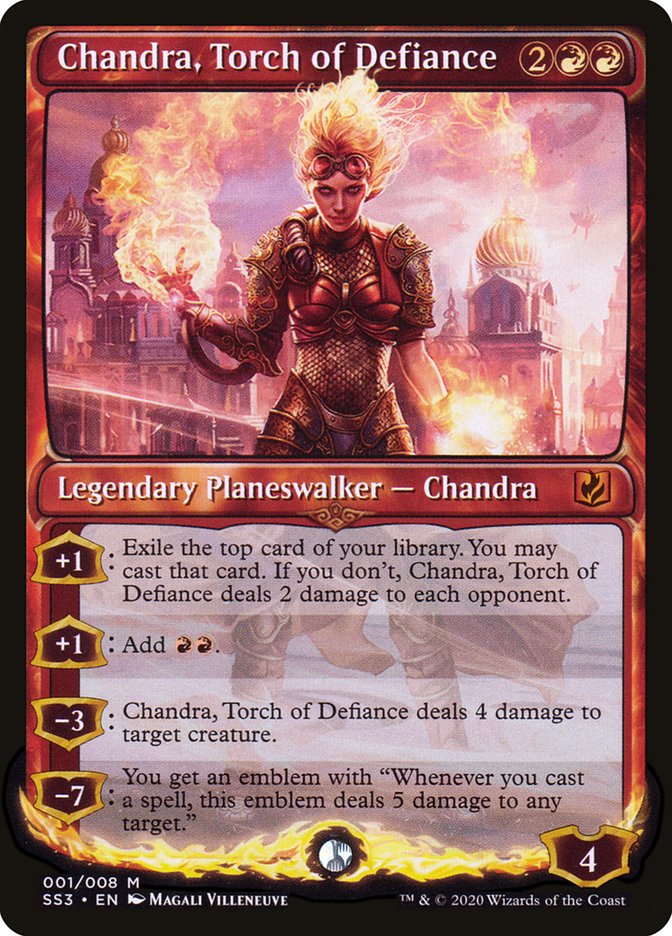 Chandra, Torch of Defiance [Signature Spellbook: Chandra] (SS3 1)