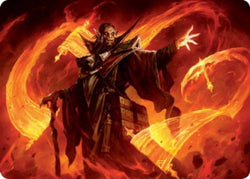 Plargg, Dean of Chaos Art Card [Strixhaven: School of Mages Art Series] (ASTX 53)