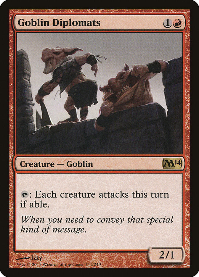 Goblin Diplomats [Magic 2014] (M14 141)