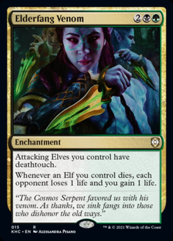 Elderfang Venom [Kaldheim Commander] (KHC 15)