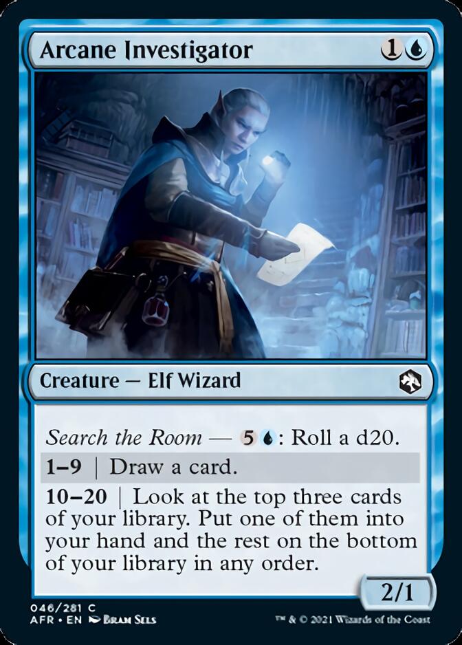 Arcane Investigator [Dungeons & Dragons: Adventures in the Forgotten Realms] (AFR 46)
