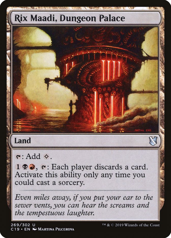 Rix Maadi, Dungeon Palace [Commander 2019] (C19 269)