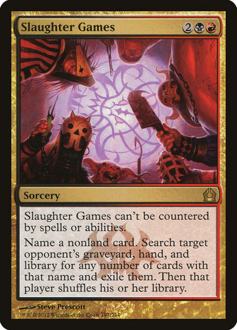 Slaughter Games [Return to Ravnica] (RTR 197)