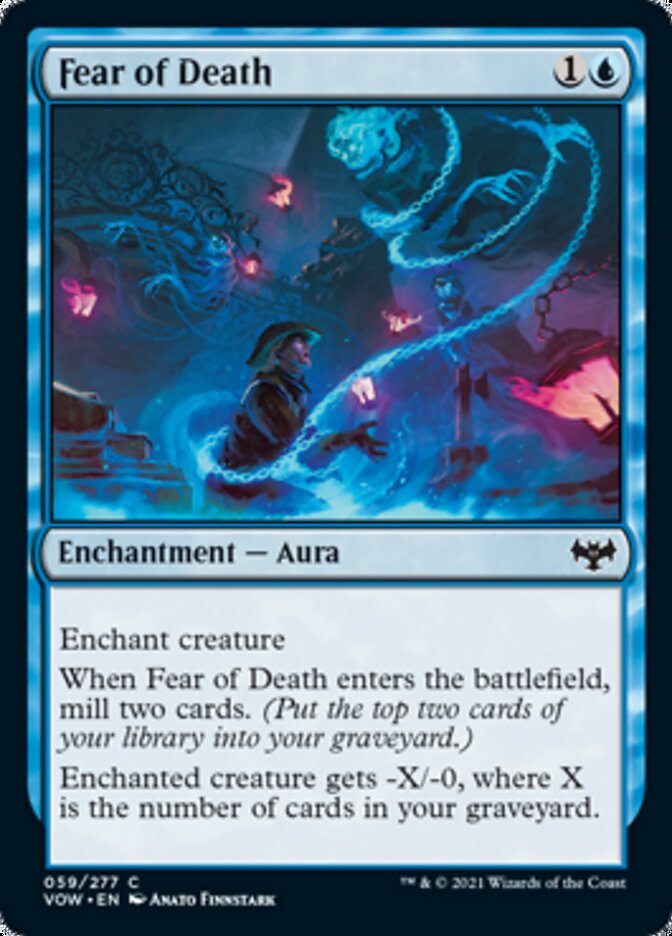 Fear of Death [Innistrad: Crimson Vow] (VOW 59)