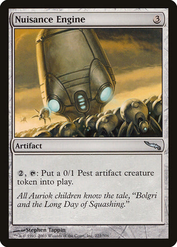 Nuisance Engine [Mirrodin] (MRD 221)