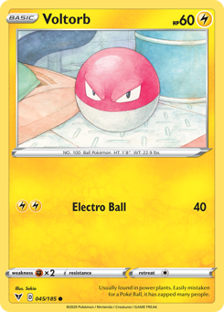 Voltorb (45) [Sword & Shield: Vivid Voltage]