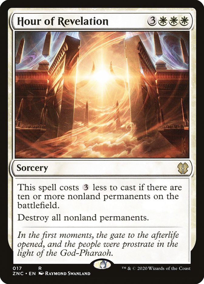 Hour of Revelation [Zendikar Rising Commander] (ZNC 17)