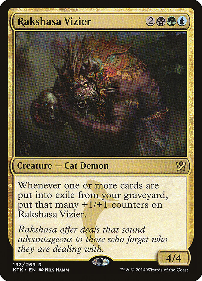 Rakshasa Vizier [Khans of Tarkir] (KTK 193)
