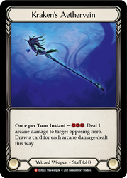 Kraken's Aethervein [EVR121] 1st Edition Normal